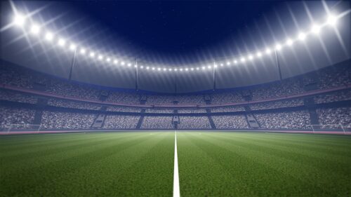 Les projecteurs de stade