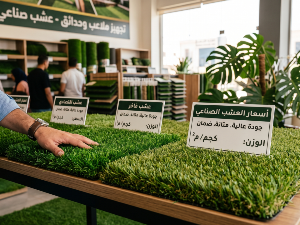 اسعار العشب الصناعي