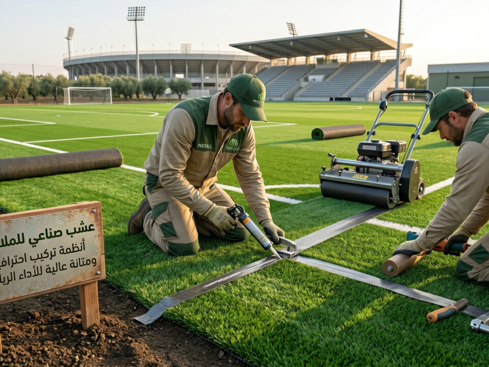 عشب صناعي للملاعب